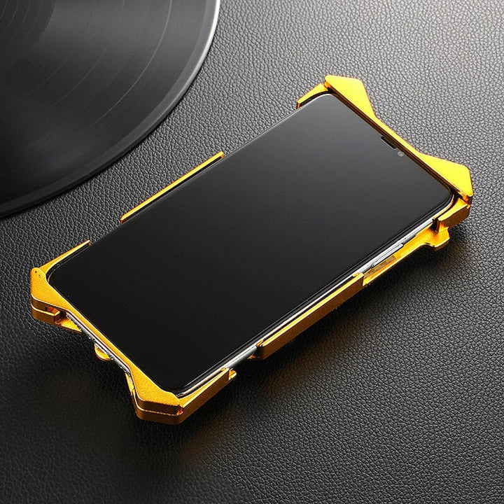 Skanto | Mekanisk Dødskalle Cyberpunk Stil iPhone Deksel