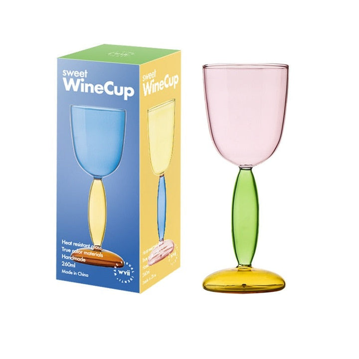 Skanto | Borosilicate 3-Farge Glass - Vin Glass