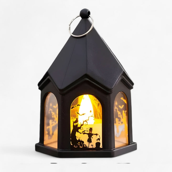 Skanto | Diana | Halloween Gresskar Lanterne - Koselig Lys for Spooky Dekorasjon