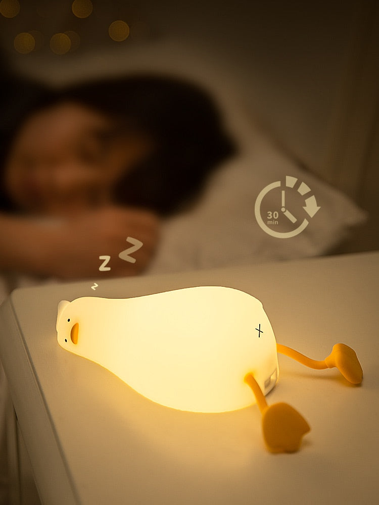 Lazy Flat Duck Atmosfære Nattlampe | Skanto