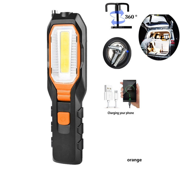 Skanto | Oppladbar Camping LED Power Bank Lommelykt