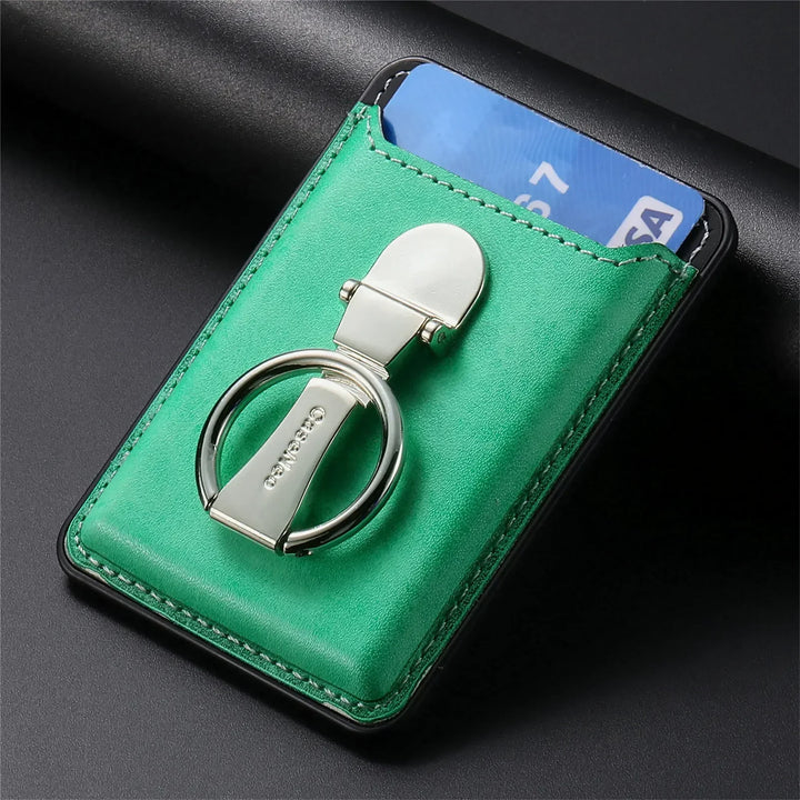 Skanto | Lær Magsafe Telefon Lommebok Holder