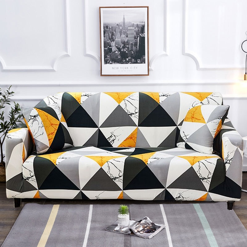 Skanto | Moderne Antiskli Fargerik Elastisk Sofa Trekk