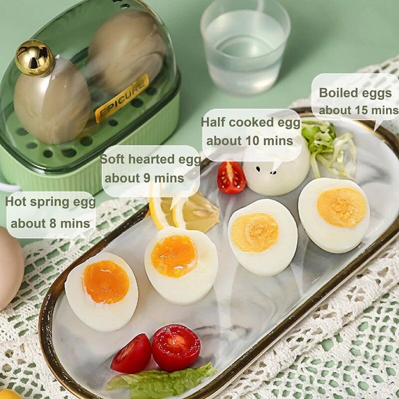 Mini elektrisk eggdampmaskin