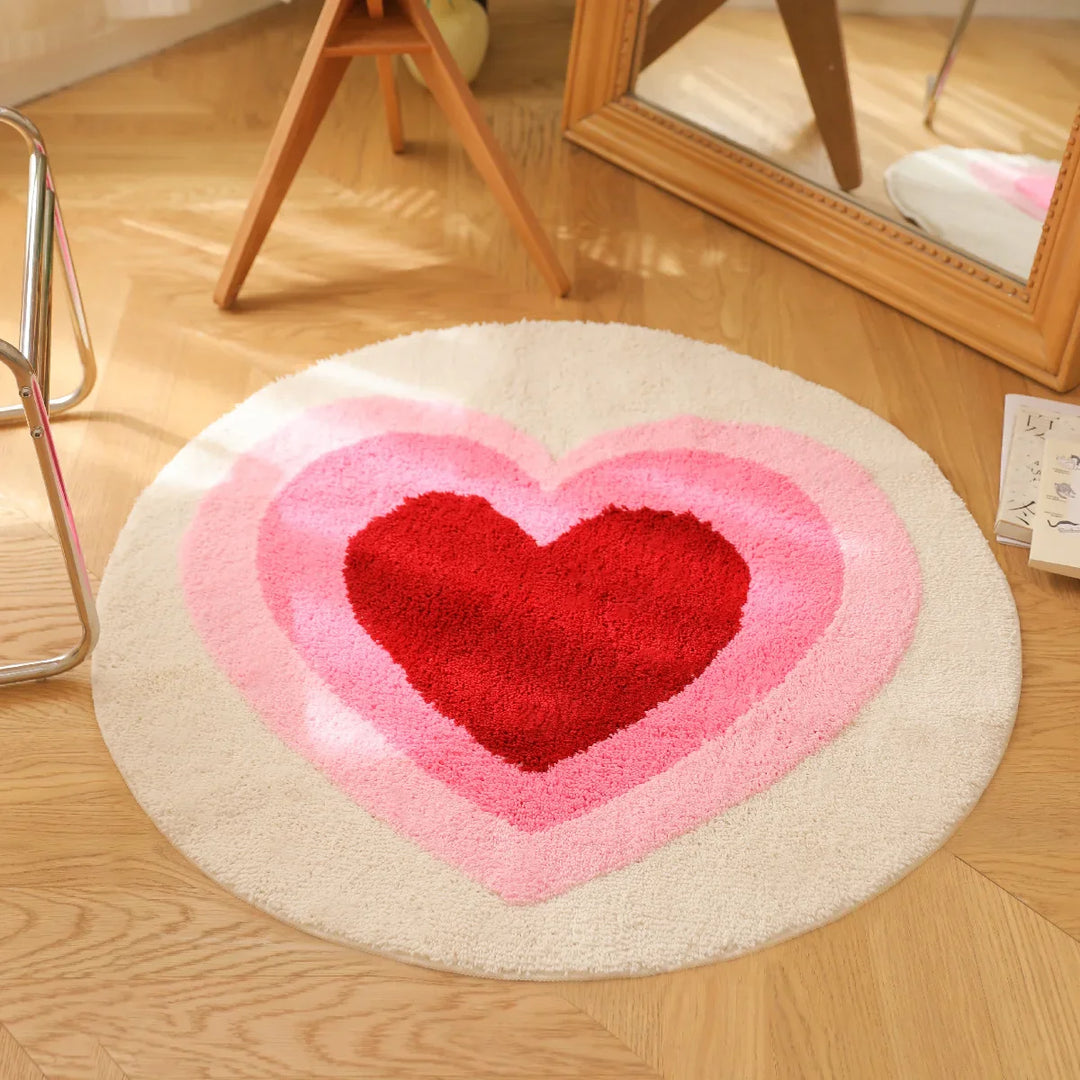 Gradient Heart Mat | Skanto