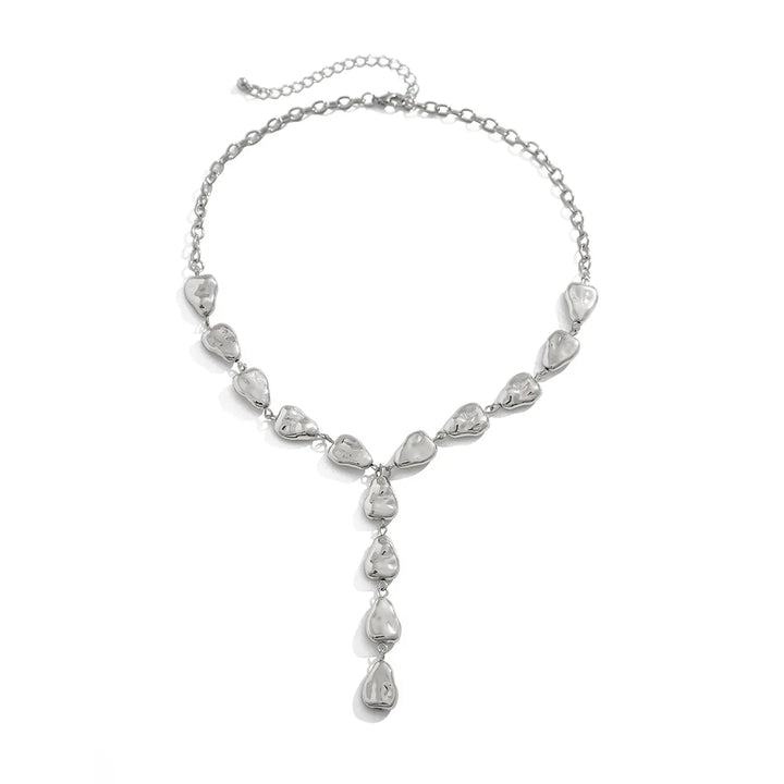 Skanto | Moderne stein inspirert lariat-halskjede