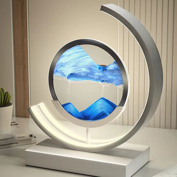 Skanto | 3D Sand Shell Table Lamp - Abyss