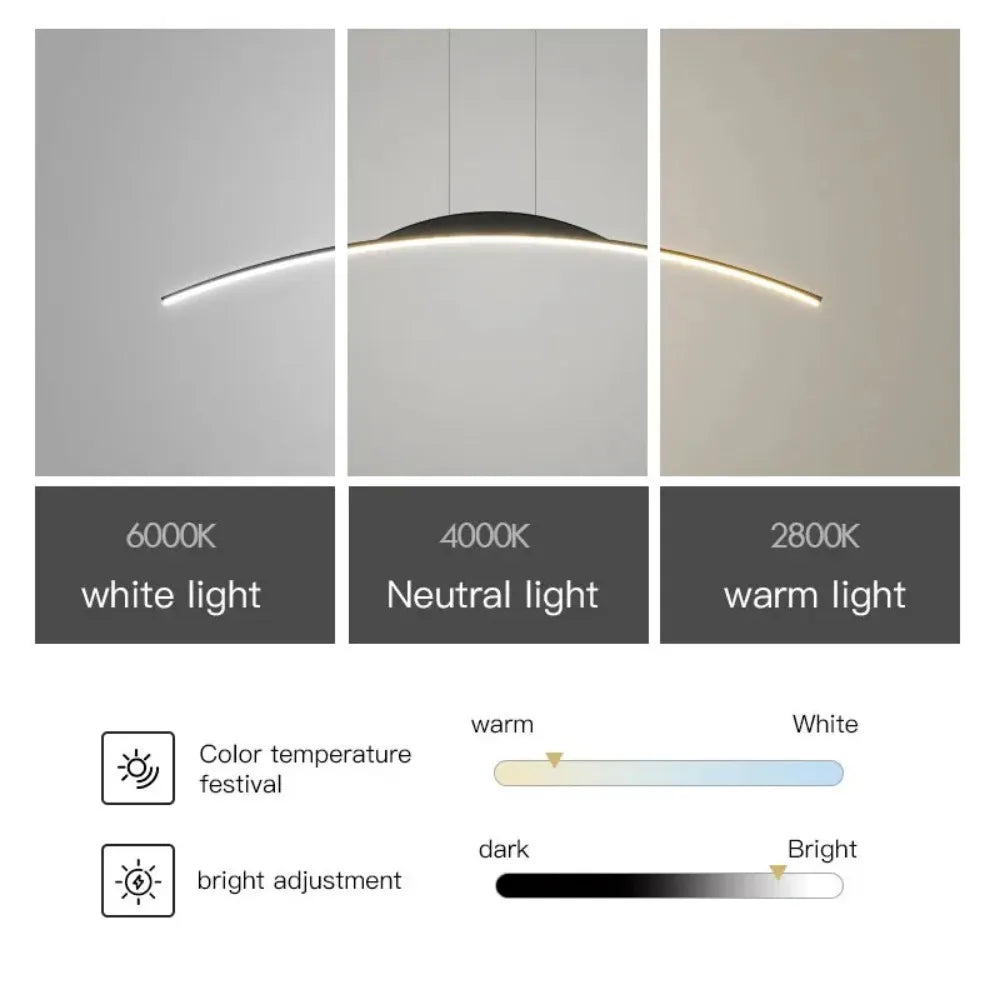 Skanto | Moderne LED Pendellampe for Spisestue, Kjøkken og Stue