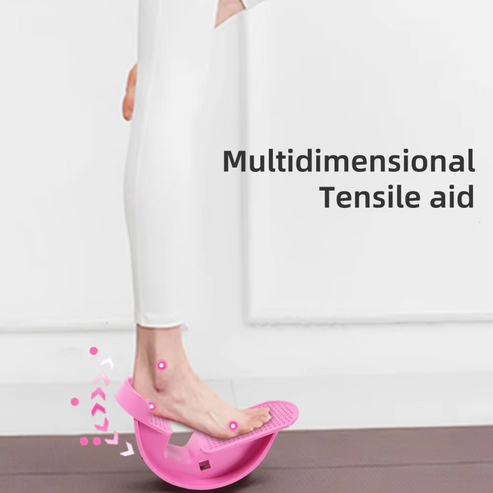 2er-Pack Fußwippen-Wadenstrecker zur Linderung von Plantarfasziitis, Achillessehnenentzündung, Knöchel- og Unterschenkelmuskelverspannungen, 27 x 13 cm Große Schrägbretter