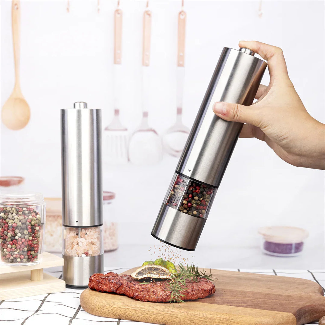 Skanto | Elegant Kvernsett med Belysning og Stillegant Design