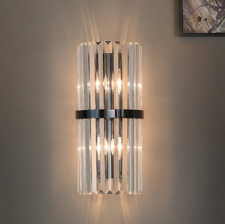 Skanto | GoldenGleam – Elegant Gullvegglampe med Varme Glød