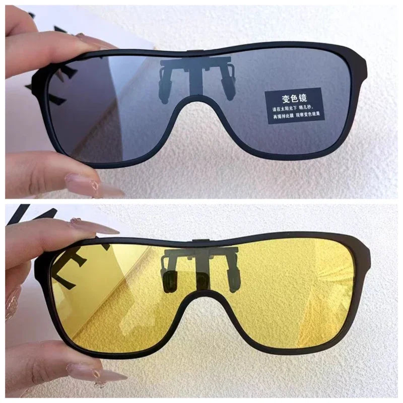 Clip-On Solbriller Polaroid Flip-Up | Skanto