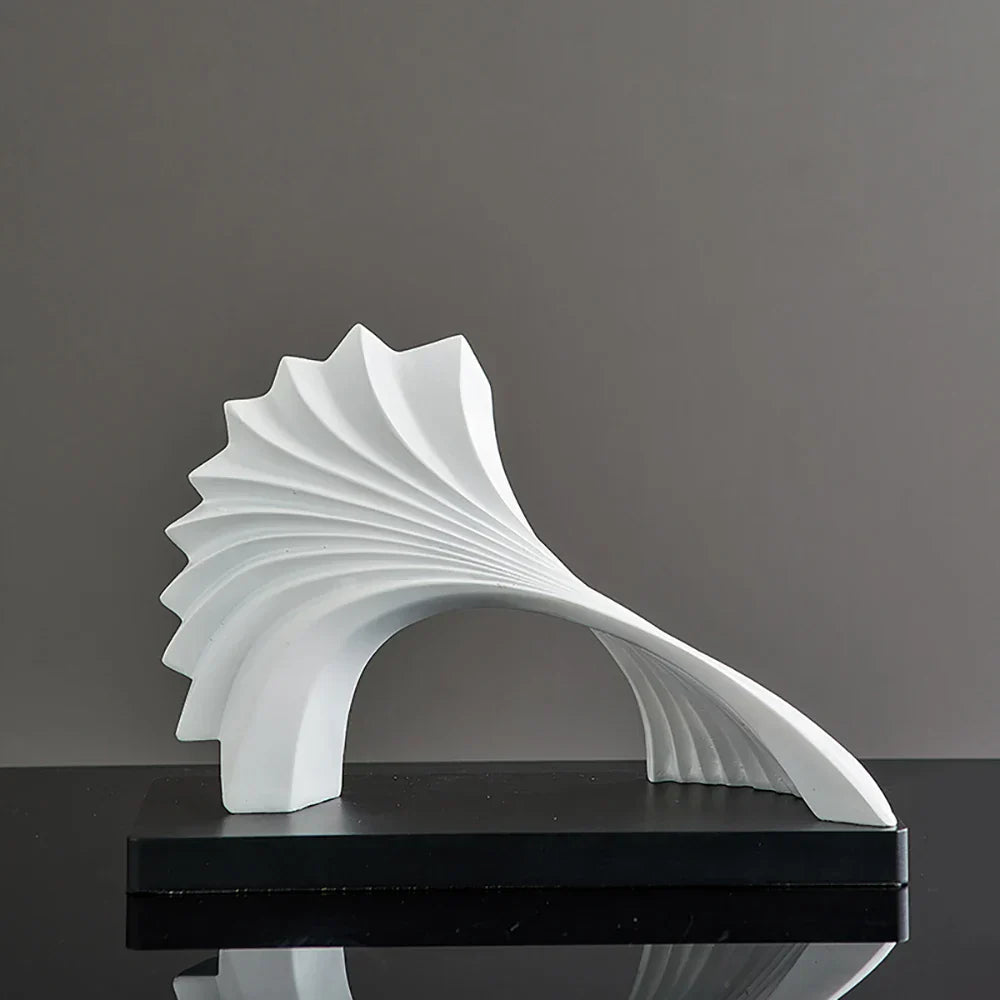 Skanto Decor Abstrakt Skulptur Har Kunst Gullstatue Stue Skanto Dekorasjon Kontor Skrivebords Tilbehør Håndverk Ornamenter