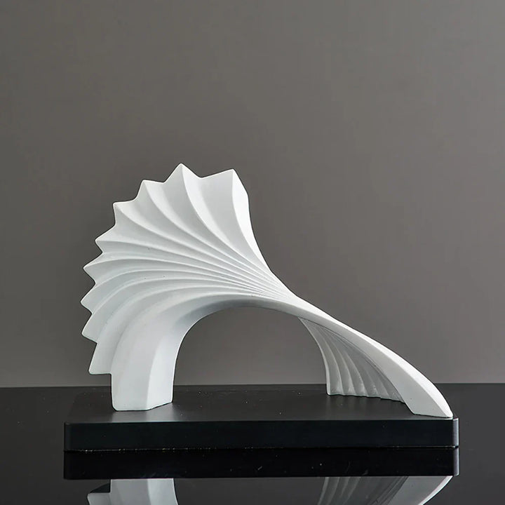 Skanto Decor Abstrakt Skulptur Har Kunst Gullstatue Stue Skanto Dekorasjon Kontor Skrivebords Tilbehør Håndverk Ornamenter