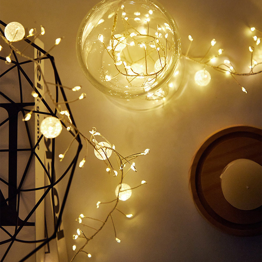 Skanto | Fyrverkeri Feer Twinkle Klynge Lysstring
