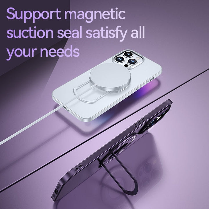 Skanto | MagSafe-kompatibel magnetisk Ring-telefondeksel-stativ