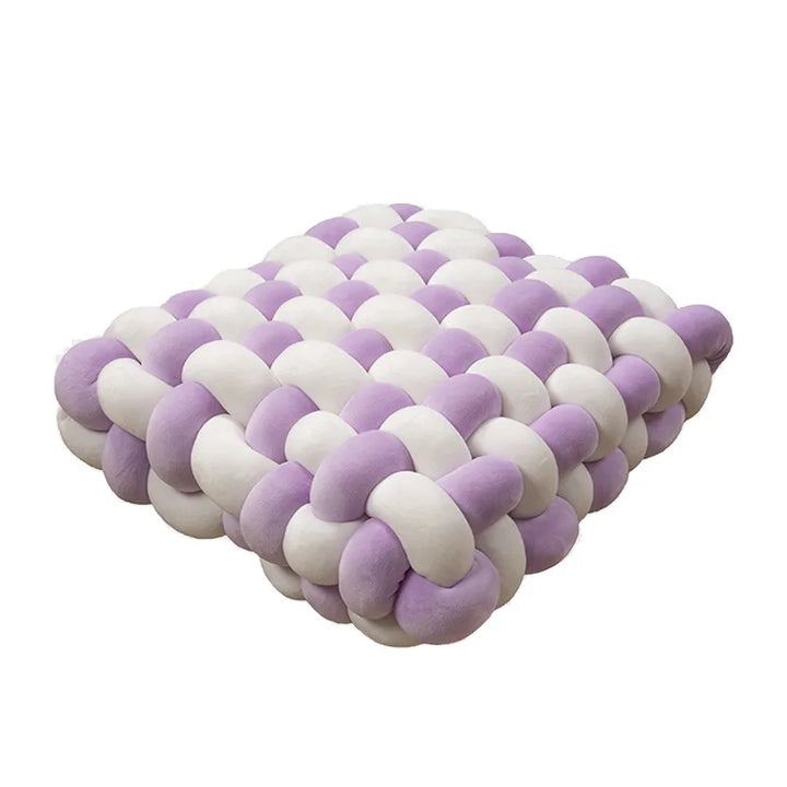 Chunky Woven Knot Cushion | Skanto