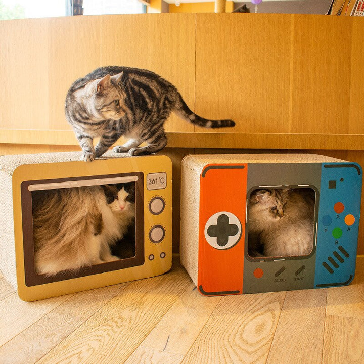 Skanto | DIY Vintage Katt Klorebrett Seng