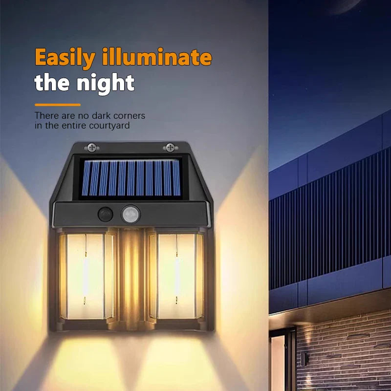 Nattvakt LED Solvegg Waterproof Lampe | Skanto