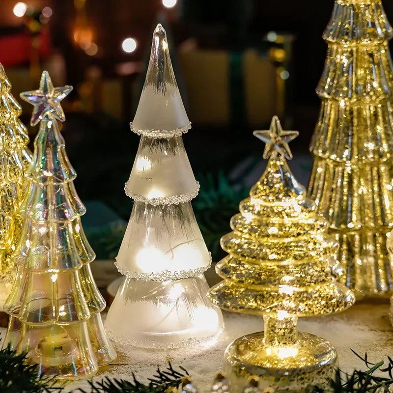 Skanto | Juletid LED Frostet Glass Trelampe
