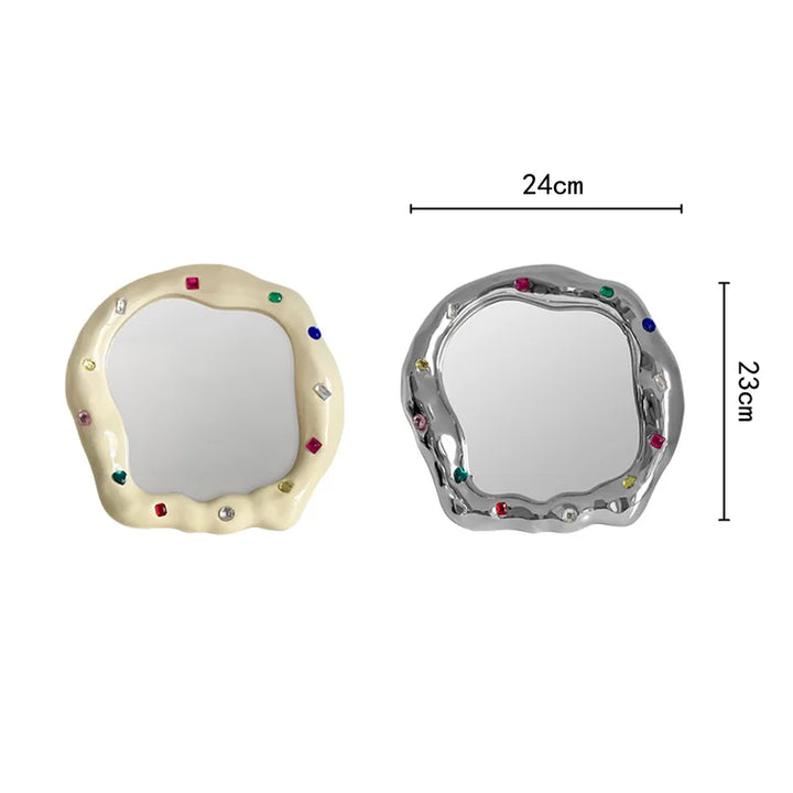 Rainbow Stone Mirror | Skanto