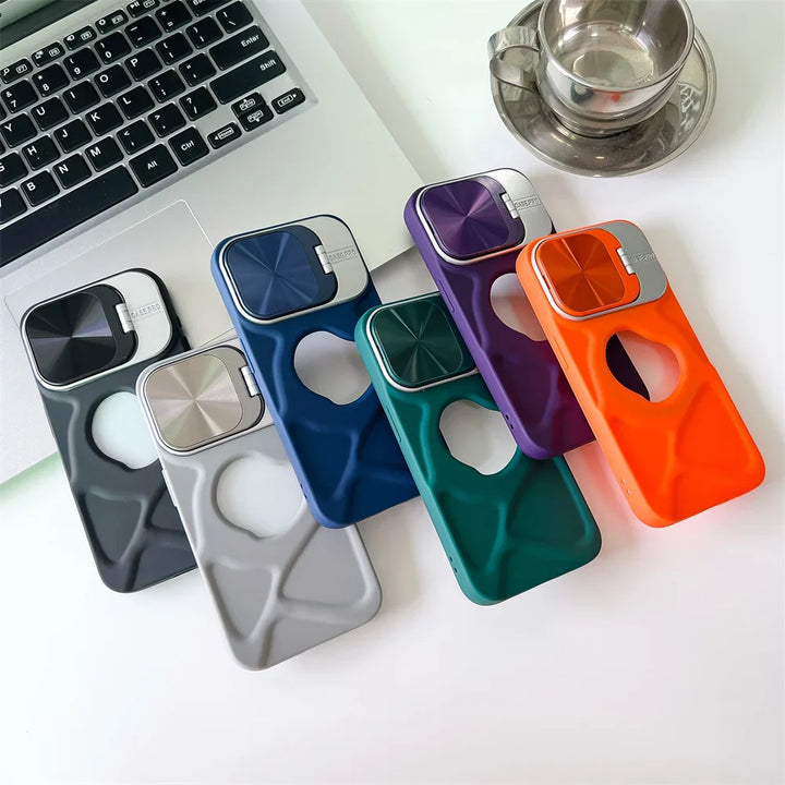 Skanto | Magsafe Silikon Linse Flip iPhone Etui