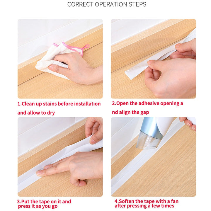 Skanto | Selvklebende vanntette Wunder-Bad-tetningsstriper