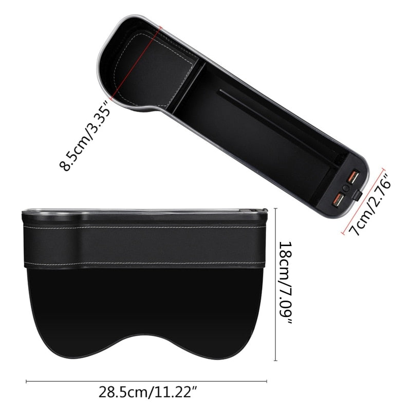 Skanto | USB-lading LED bilsete gap organiser