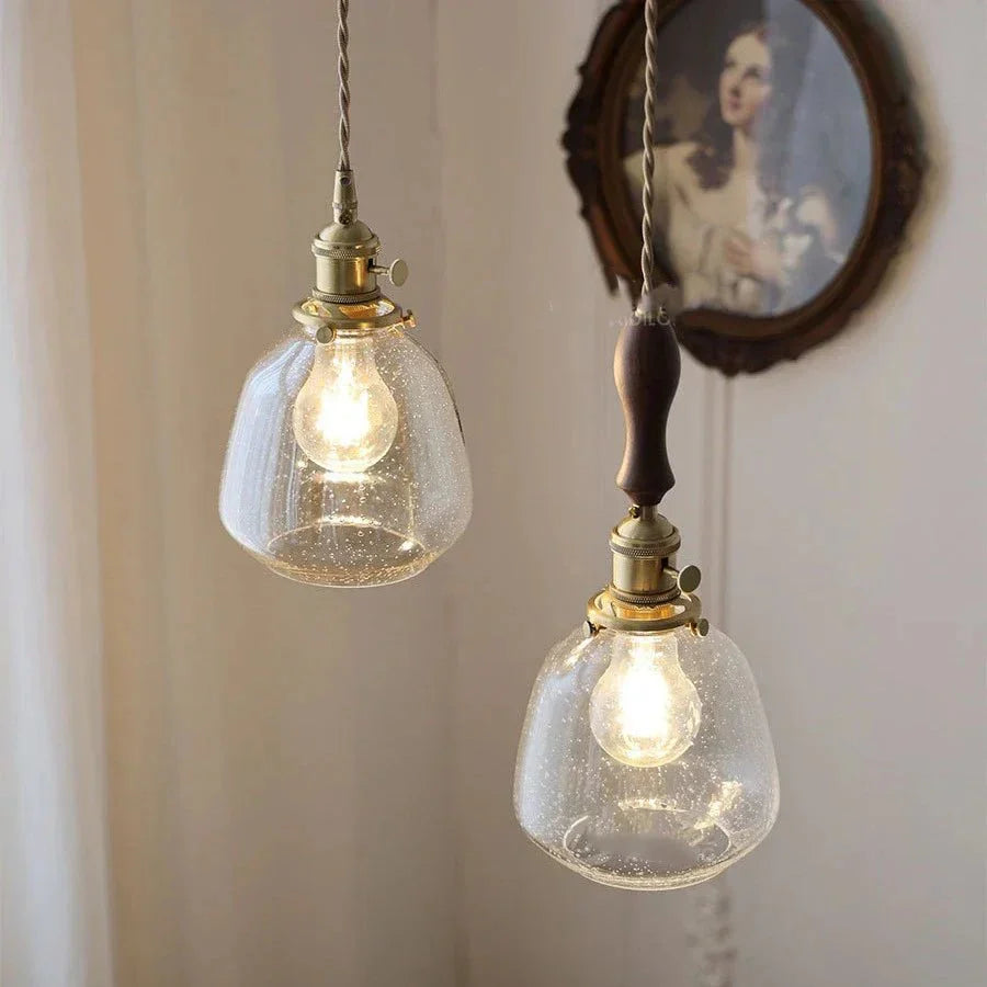Skanto | NostalgiaLuxe - Elegant vintage glass lamp - Sofistikert atmosfære garantert