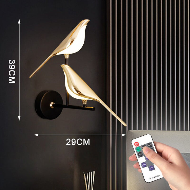 Skanto | Moderne nordisk Veggfugl Lampe