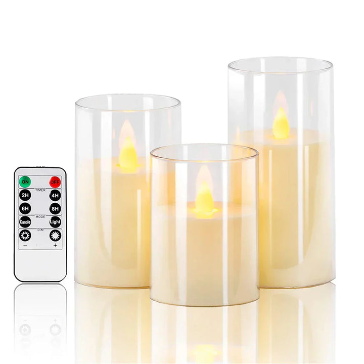 Skanto | Realistiske LED-stearinlys med atmosfærisk flammeeffekt
