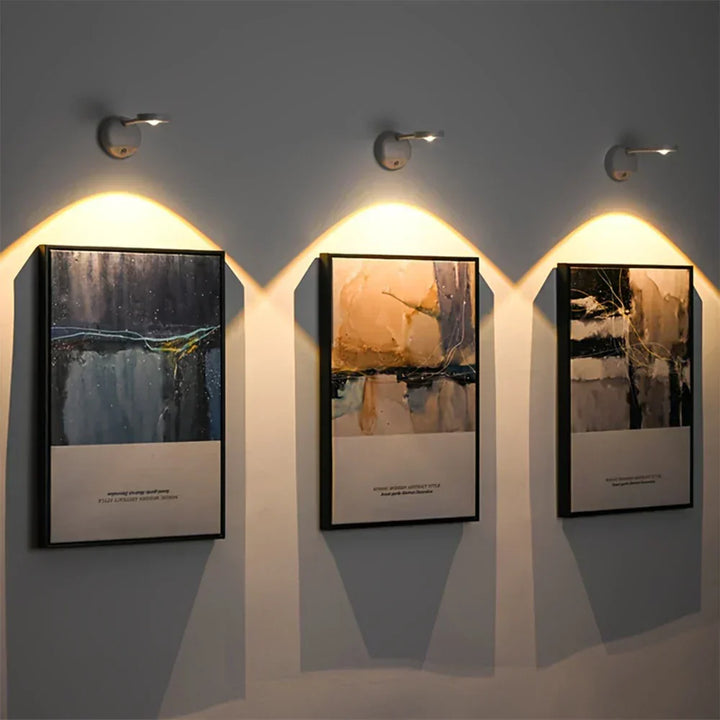 Skanto | Veggspotlight – SmartGlow – oppladbar LED – bevegelsessensor