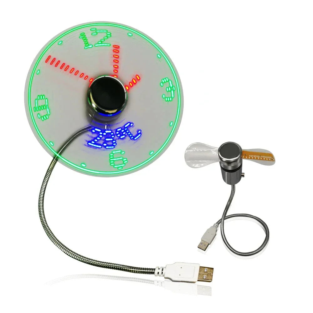 Skanto | USB LED Vifteklokke