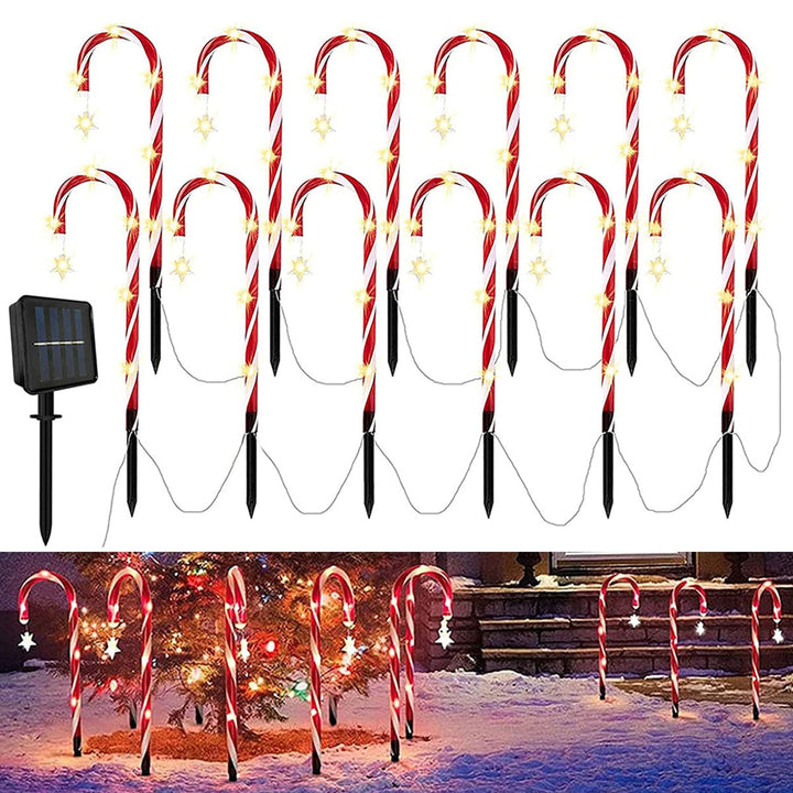 Skanto | Candy Cane Lane LED Solar Lampe
