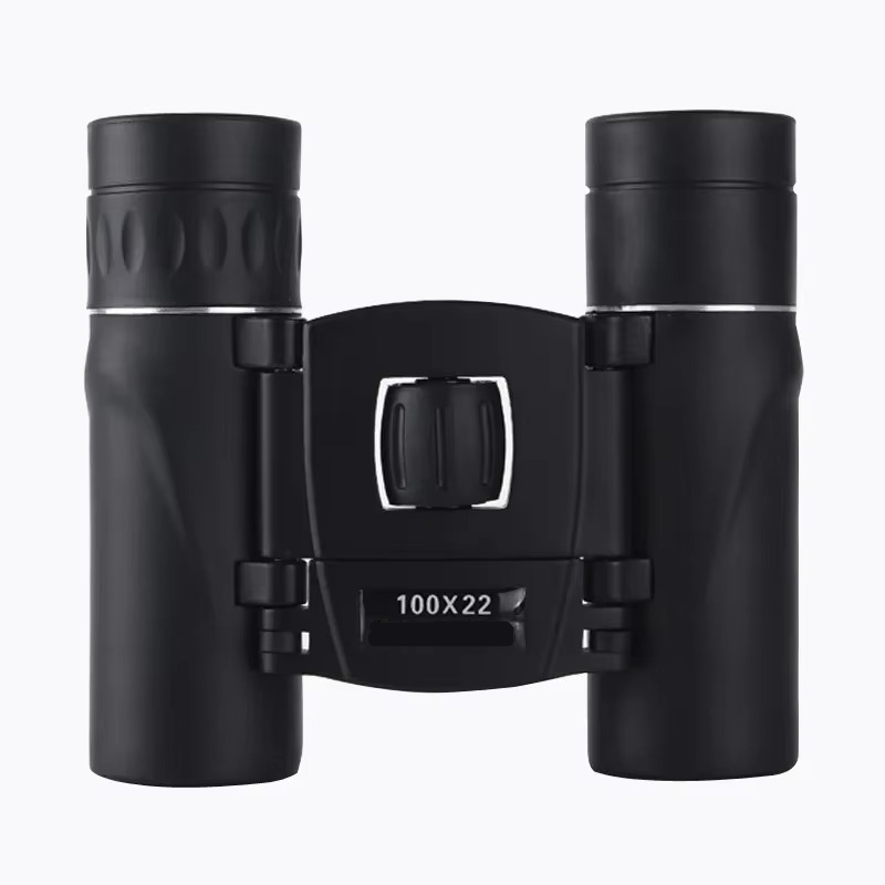 Kompakt 100x22 HD-Fernglas med BAK4 FMC-Optik for Große Reichweiten – ideell for Jagd, Sport, Camping og Reisen.