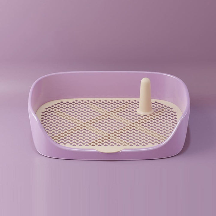 Welpen-Toilettentrainer med Spritzschutzrand