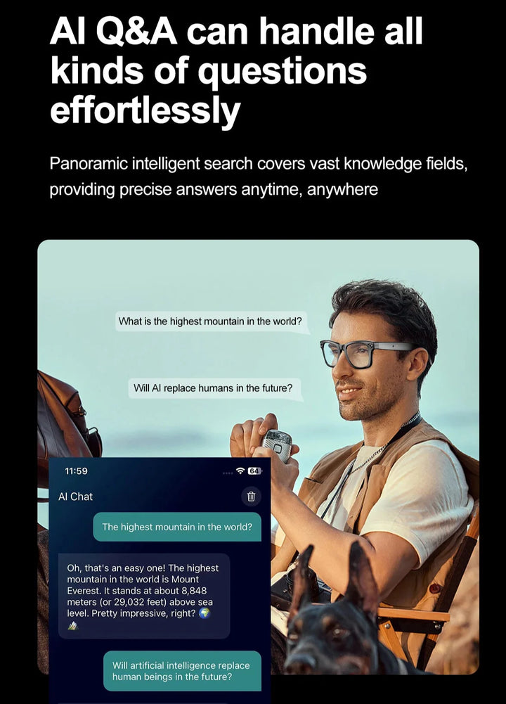 Skanto | Smarte Bluetooth Kamera Briller