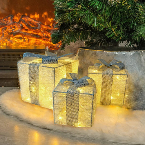Skanto | HolidayPresents | LED Gaveboks Dekorasjoner