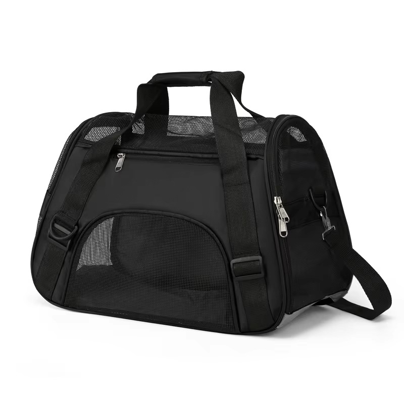 Skanto | Myk sided pet carrier with breathable mesh for small dogs and cats