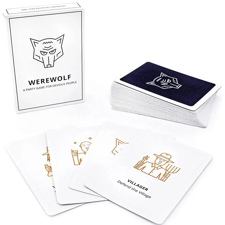 Devious Werewolf Card Game - Fun Party Game for Adults, Perfect for Game Nights and Stellar Factory Collections