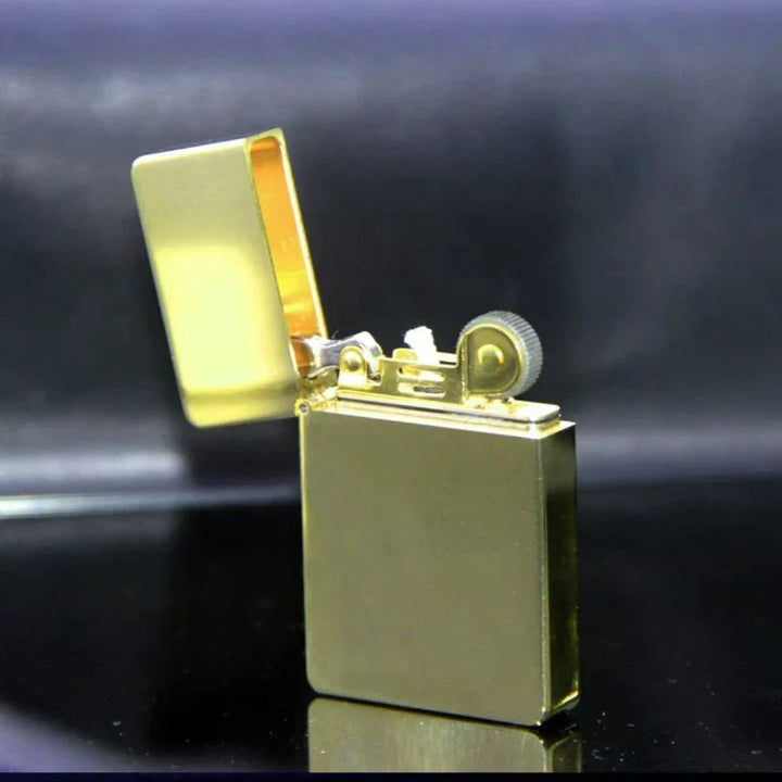 Klassisk Vintage Messing Vindproof Zippo | Skanto