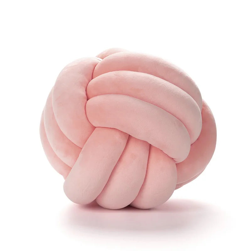 Plush Knot Cushion (Velour) | Skanto