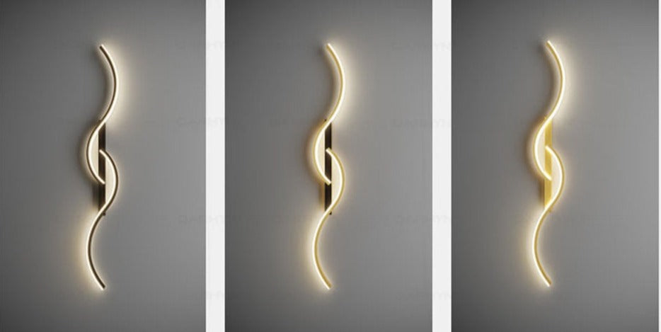 Skanto | GlowCraft – Moderne LED Vegglampe med Kunstnerisk Design