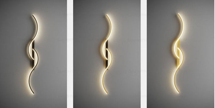 Skanto | GlowCraft – Moderne LED Vegglampe med Kunstnerisk Design