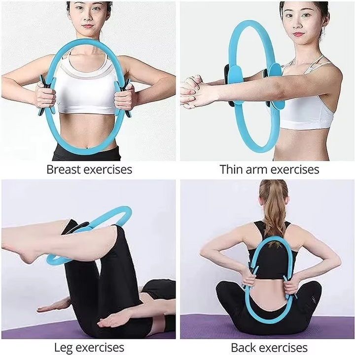 Yoga-Pilates-Fitnessring for Rumpfmuskulatur og Muskeltrening