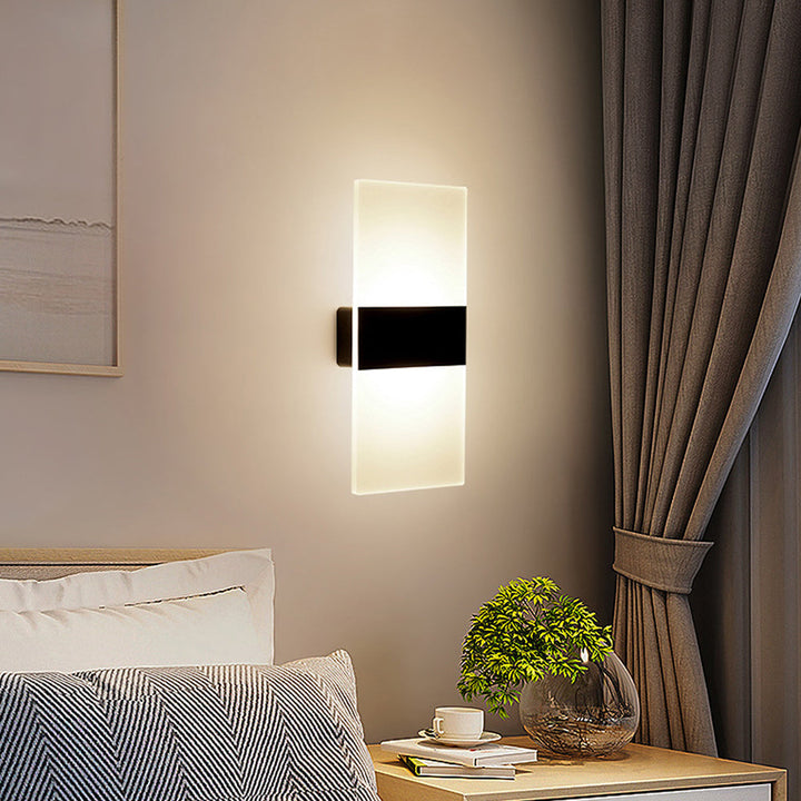 Glass vegglampe | Skanto