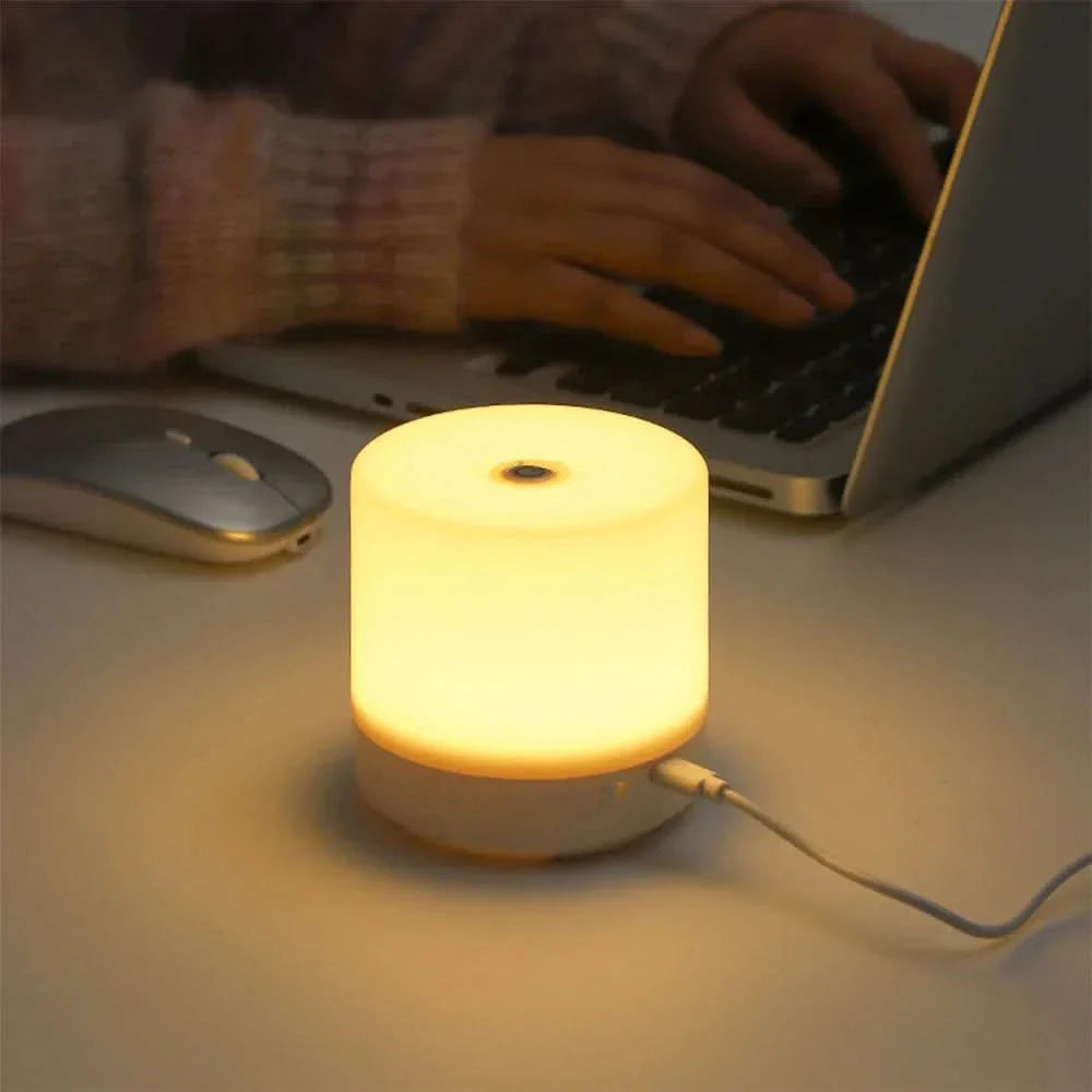 Skanto | Touch LED Nattlampe – USB Drevet Lys