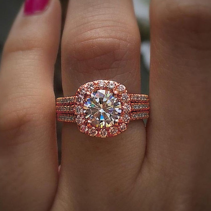 Skanto | Evig Funklende Romantisk Sofistikert Ring