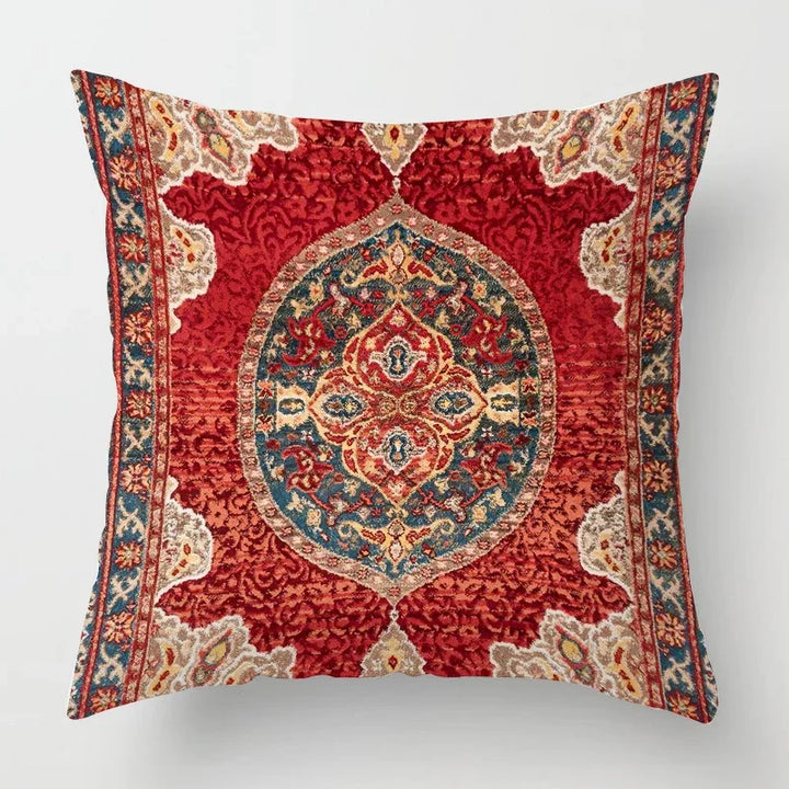 Marokkansk putevar med orientalsk mønster – Dekor for stue og kontor, høy kvalitets putevar i boho stil for sofa og sitteområde