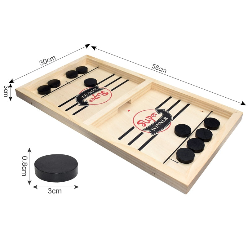 TimberHockey Spill - Trebordspill for Far & Sønn Skanto